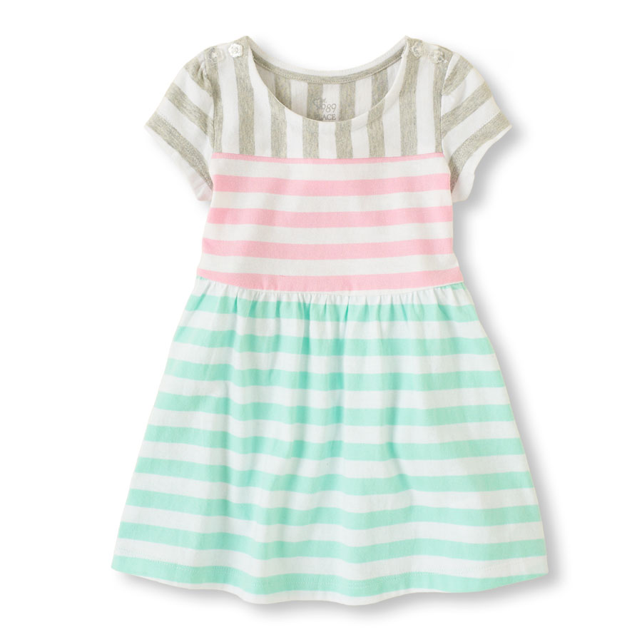 Compare Striped Skater Dress