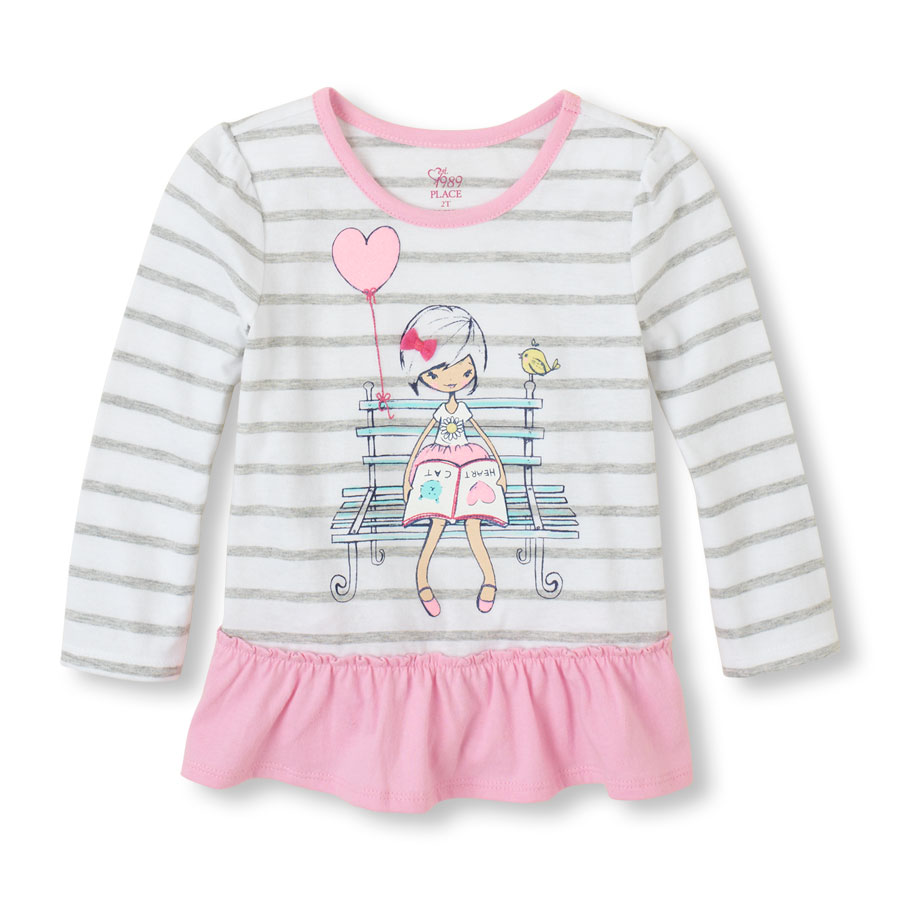 Compare Bench Girl Peplum Top