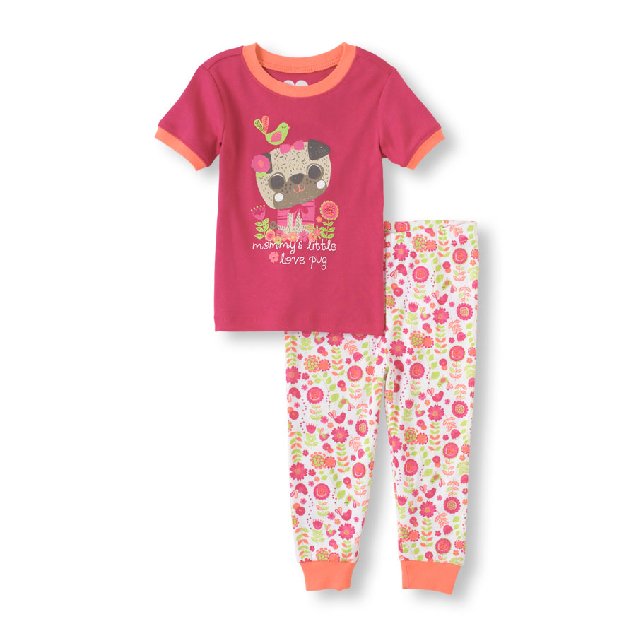 Promos Love Pug Pj Set