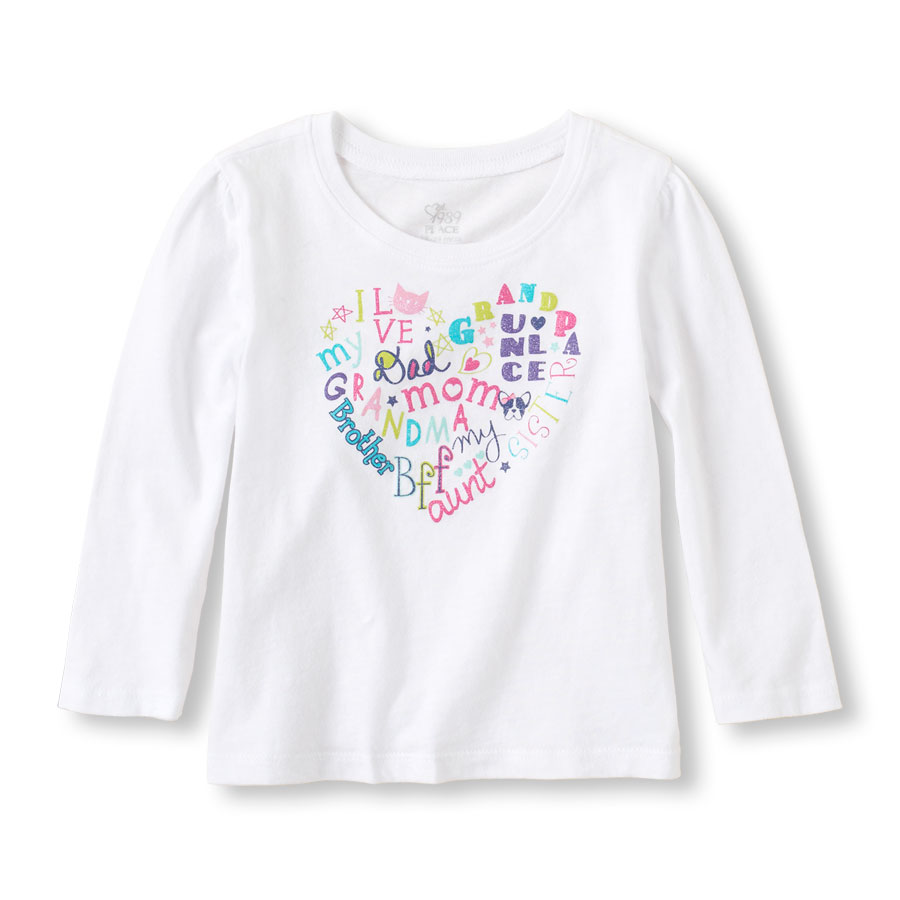 Discounts Love My Family Graphic Tee