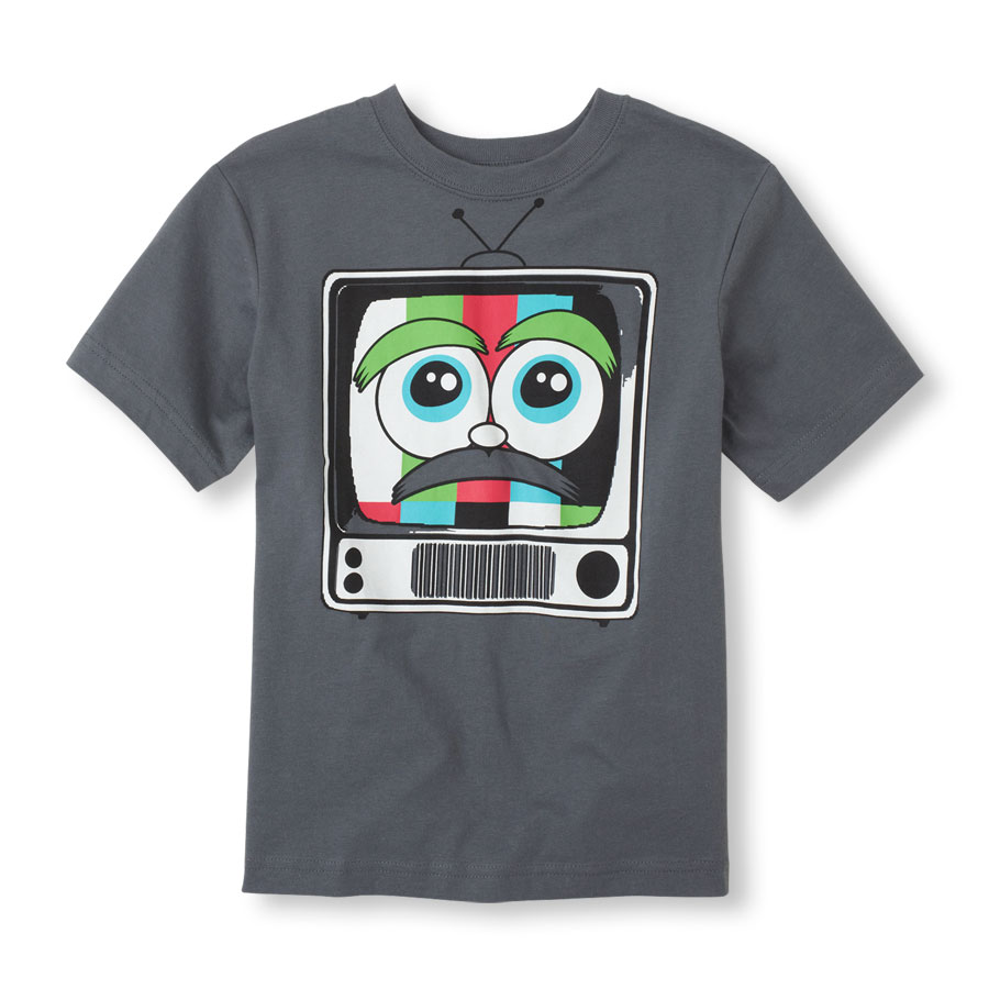 Compare Retro Tv Graphic Tee