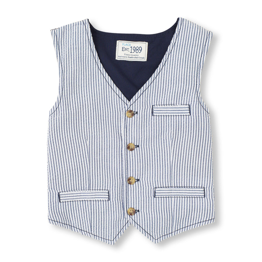 Compare Seersucker Vest