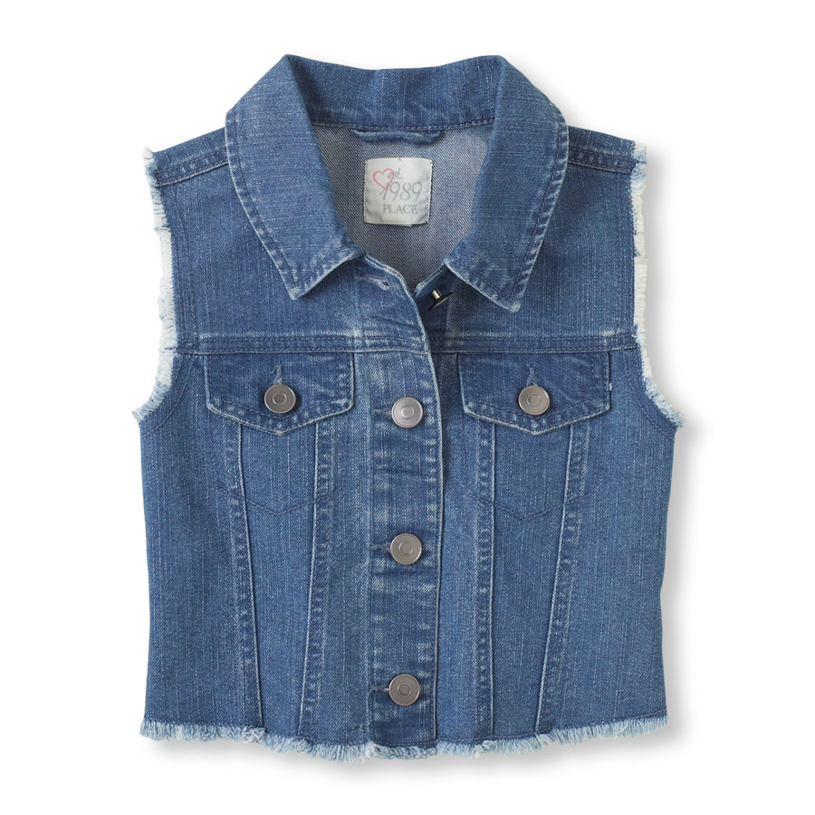 Discounts Denim Vest