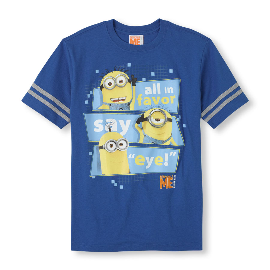 Top Despicable Me Minions Vote Graphic Tee
