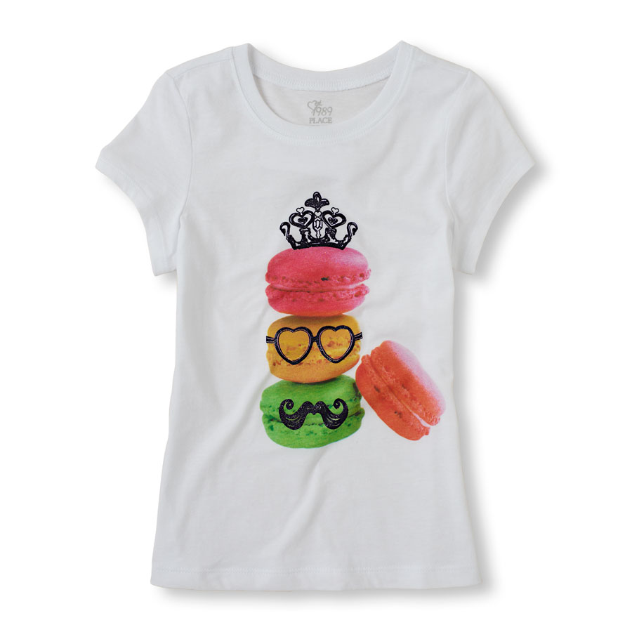 Coupons Photo-Real Macaroons Graphic Tee