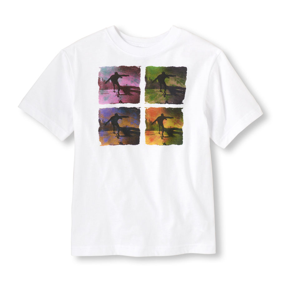 Compare Photo-Real Skateboarding Graphic Tee