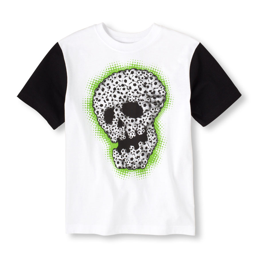 Compare Soccer Skull Graphic Tee