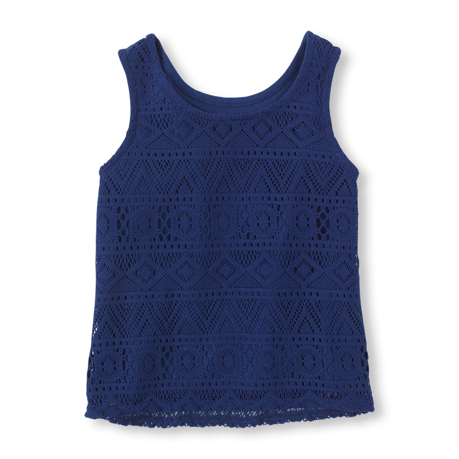 Discounts Lace Crop Top