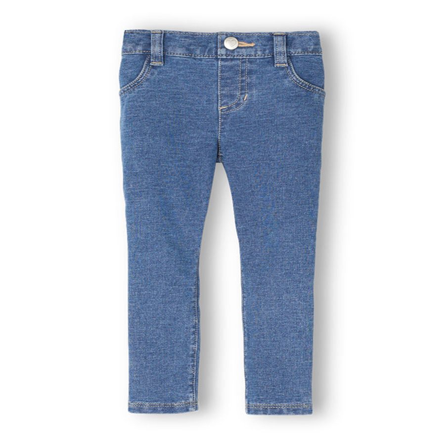 Reviews Toddler Girls Denim Knit Jeggings