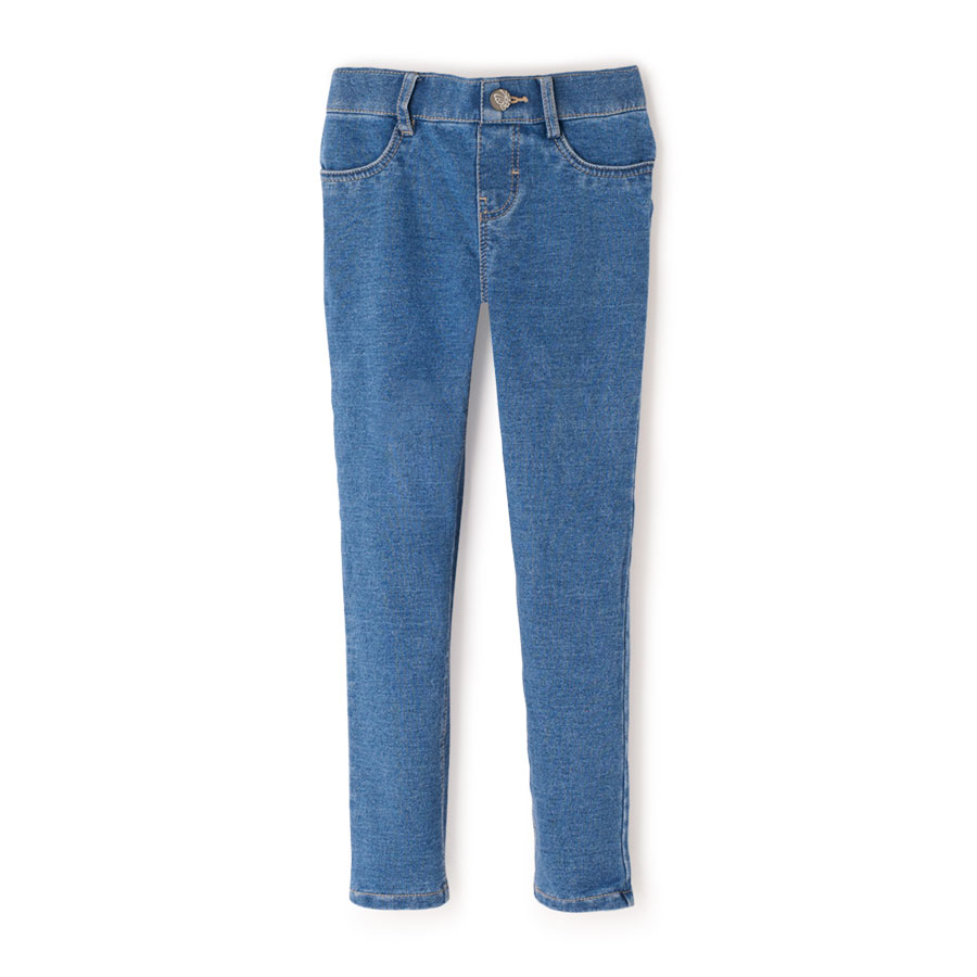 Promos Girls Denim Knit Jeggings