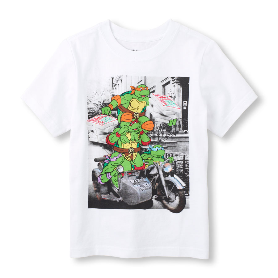 Promos Ninja Turtles Pizza To Go Graphic Tee