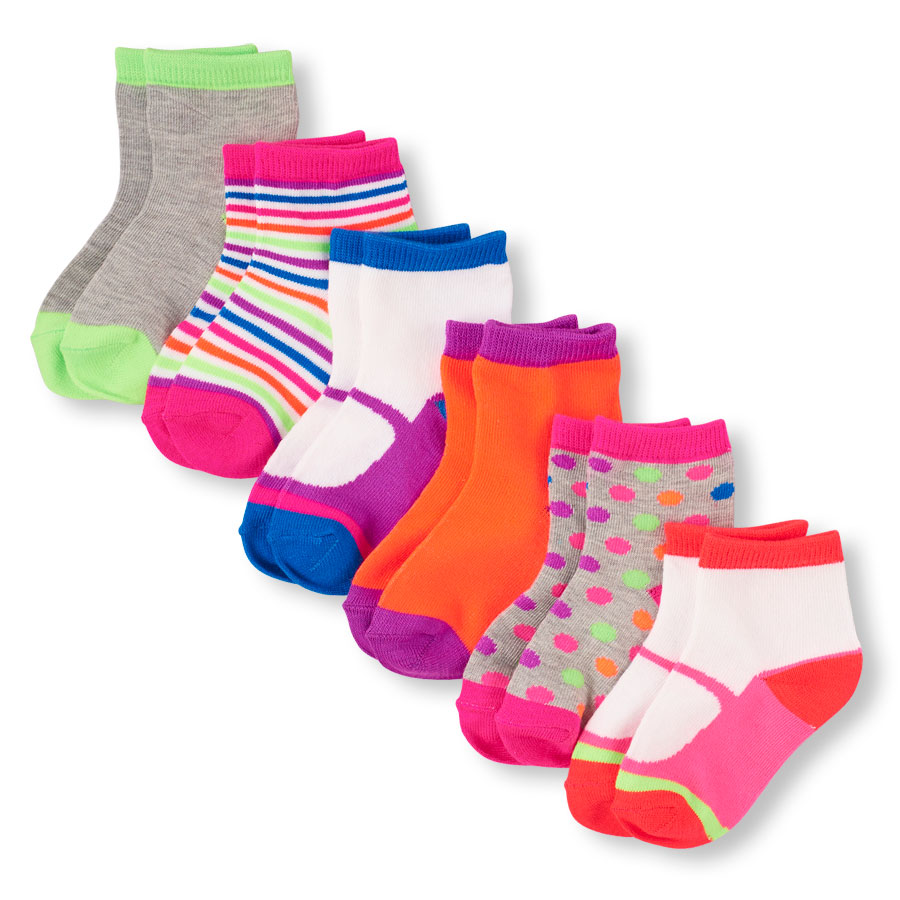 Discounts Mixed Print Midi Socks 3-Pack