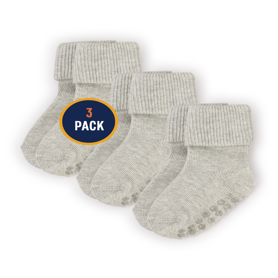 Unisex Baby And Toddler Basic Triple Roll Socks 3Pack The Children's