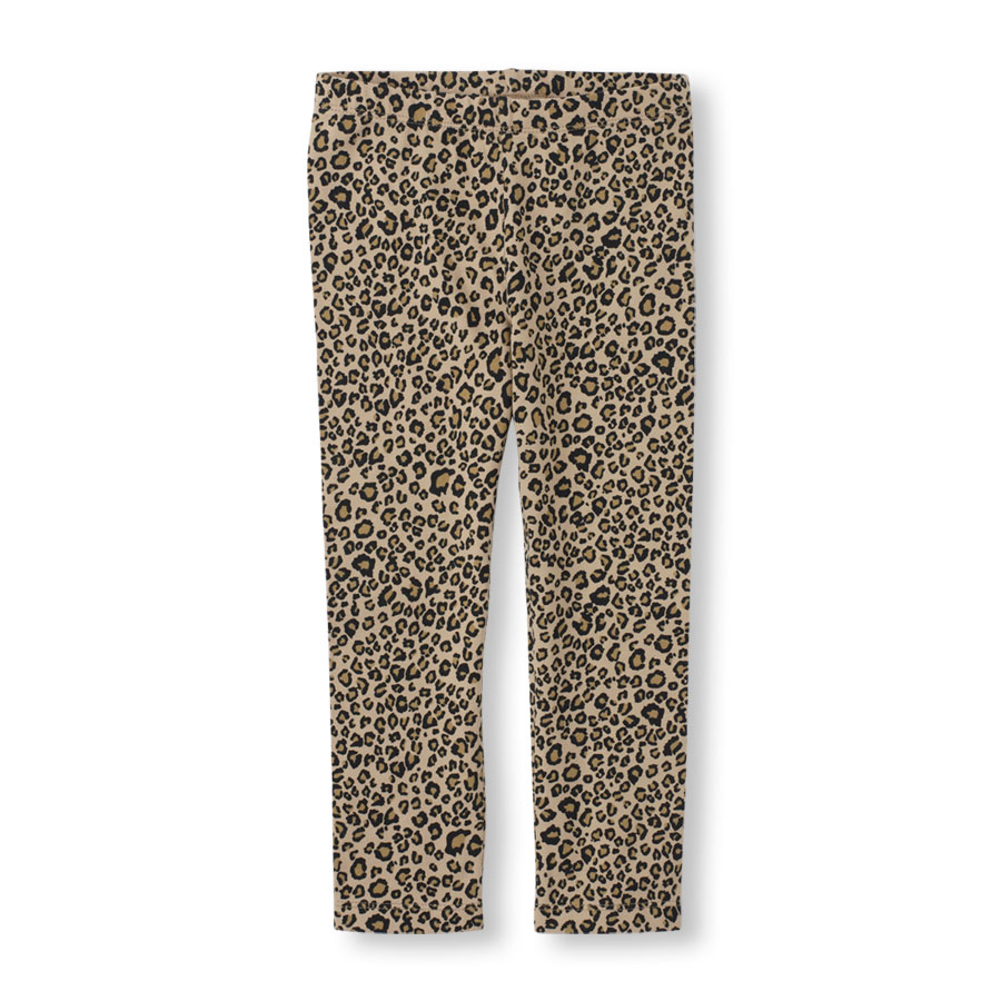 Top Leopard Print Leggings - Full Length