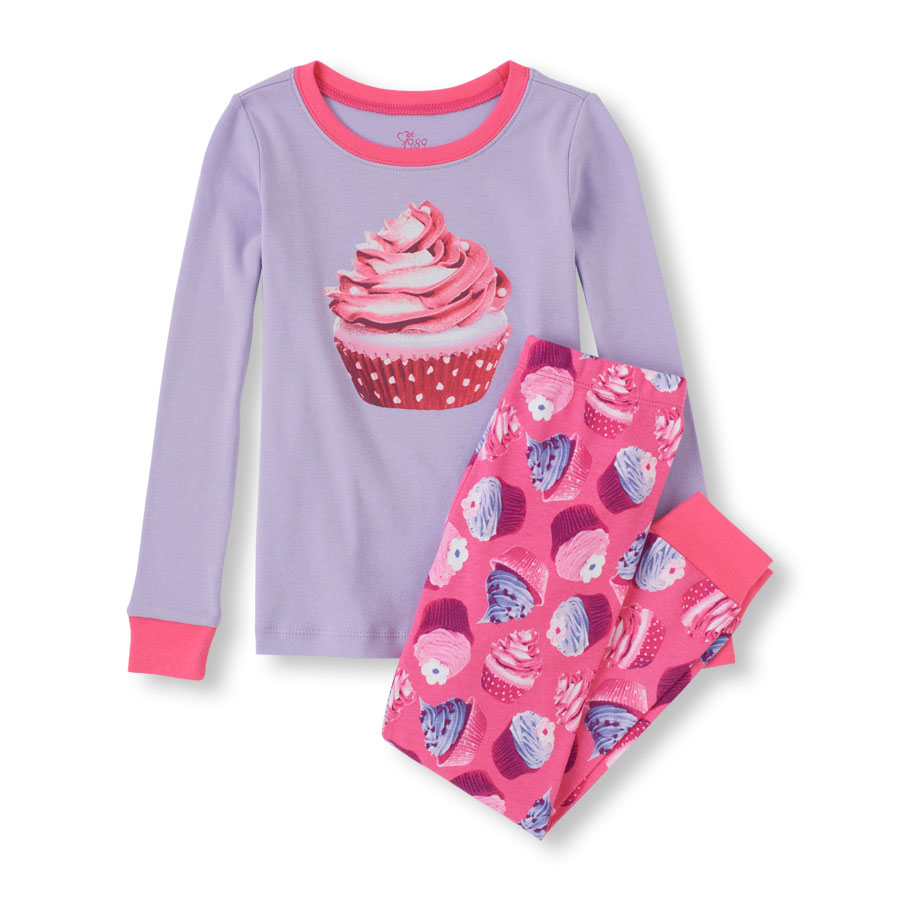 Best Long Sleeve Cupcake Top & Pants Pj Set