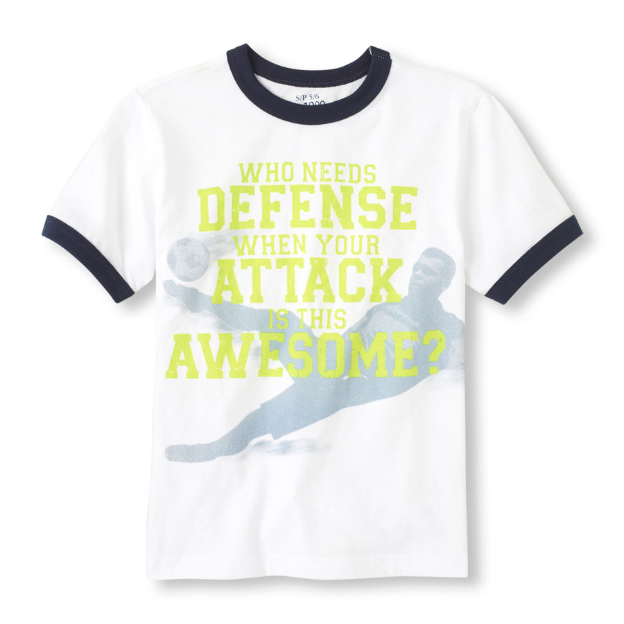 Coupons Soccer Kick Graphic Tee