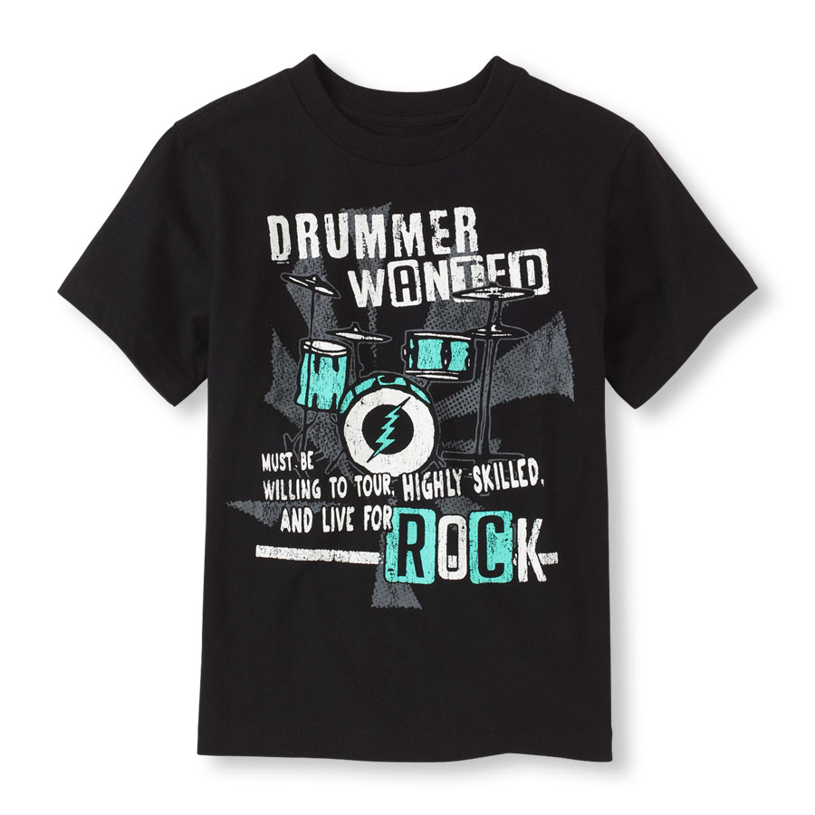 Best Drummer Wanted Graphic Tee