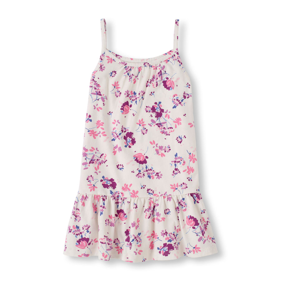 Top Strappy Floral Print Tank