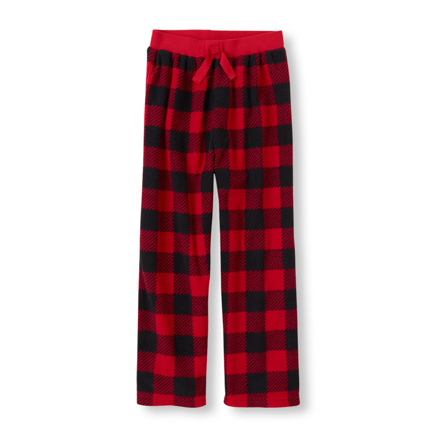 buffalo plaid pajama pants boys