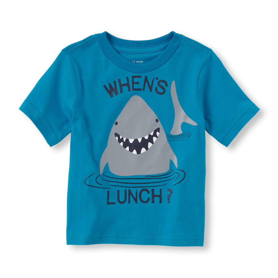 Coupons Short Sleeve Whens Lunch? Graphic Tee
