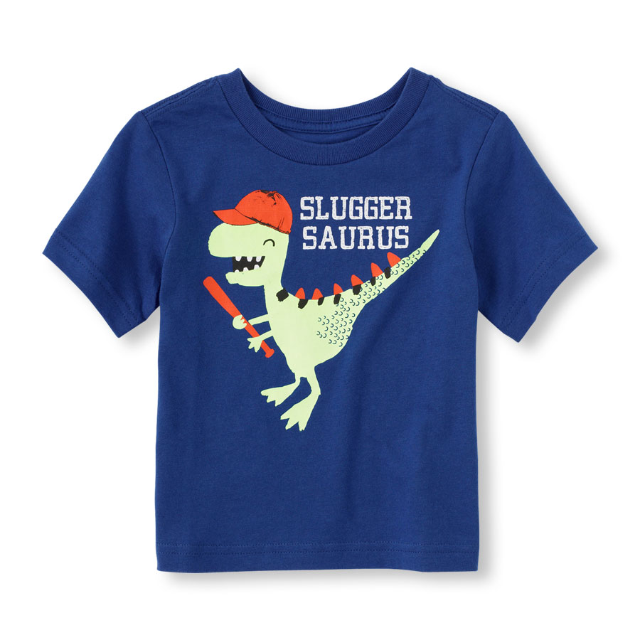 Compare Short Sleeve Sluggersaurus Graphic Tee