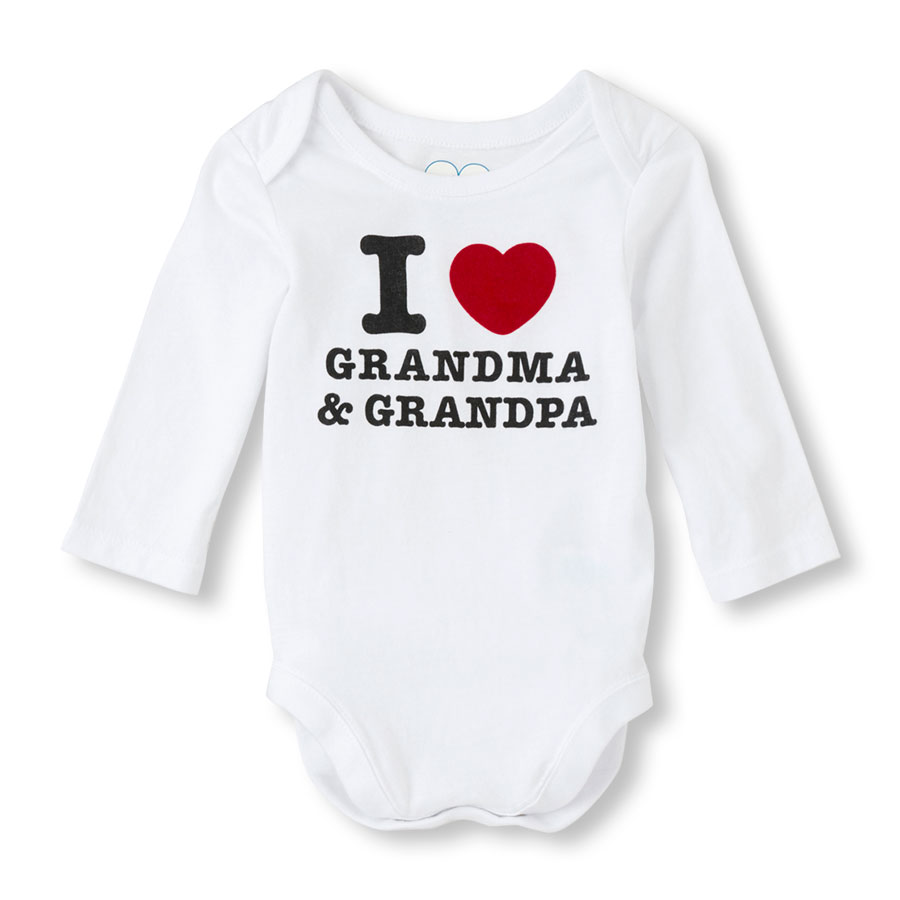 Reviews Long Sleeve I Love Grandma & Grandpa Little Talker Bodysuit