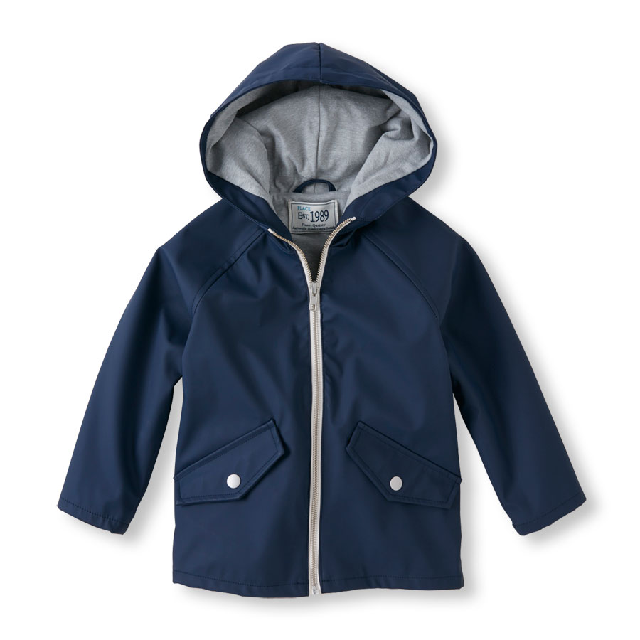 Toddler Boys Long Sleeve Hooded Rain Jacket | The Children&39s Place