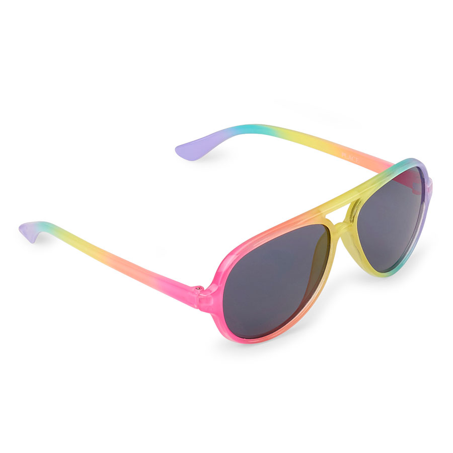 rainbow aviator sunglasses
