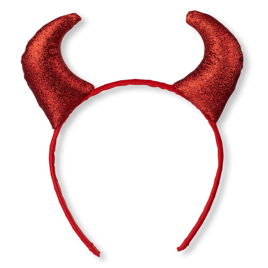 Girls Glitter Devil Ears Headband The Children's Place