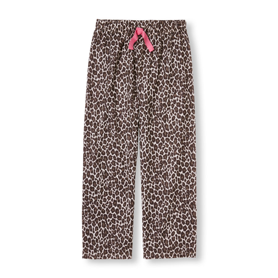 leopard print childrens pyjamas