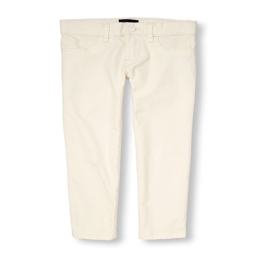 Cheap Girls Solid Velvet Jeggings
