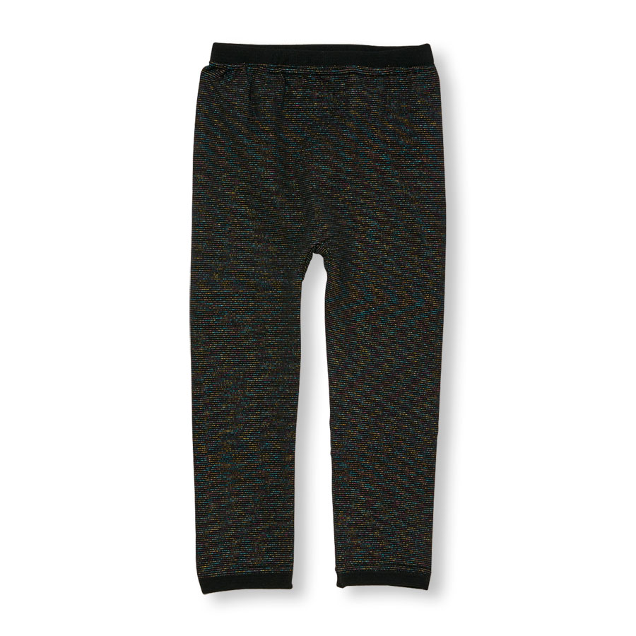 Best Toddler Girls Rainbow Metallic-Threaded Cozy Fleece-Lined Leggings