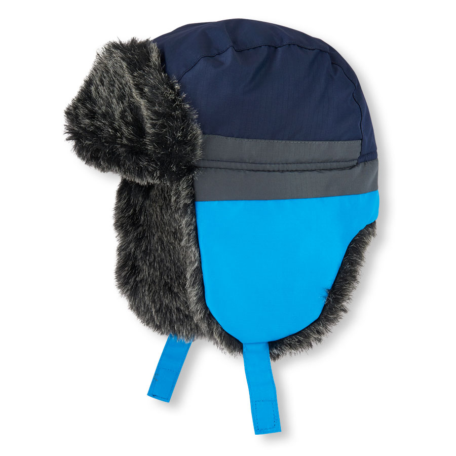 Promos Toddler Boys Colorblock Trapper Hat