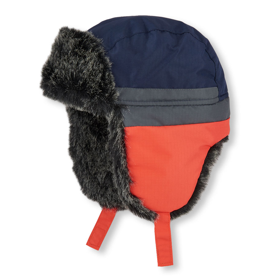 Promos Toddler Boys Colorblock Trapper Hat