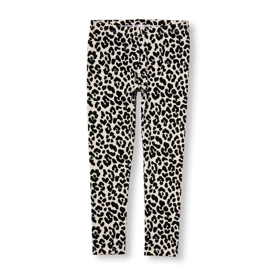 Compare Girls Leopard Print Leggings