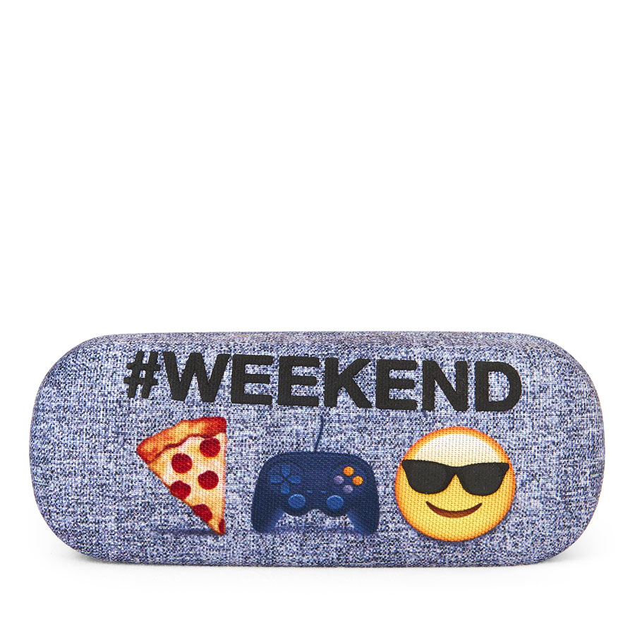 Boys 'Weekend' Emoji Sunglasses Case | The Children's Place