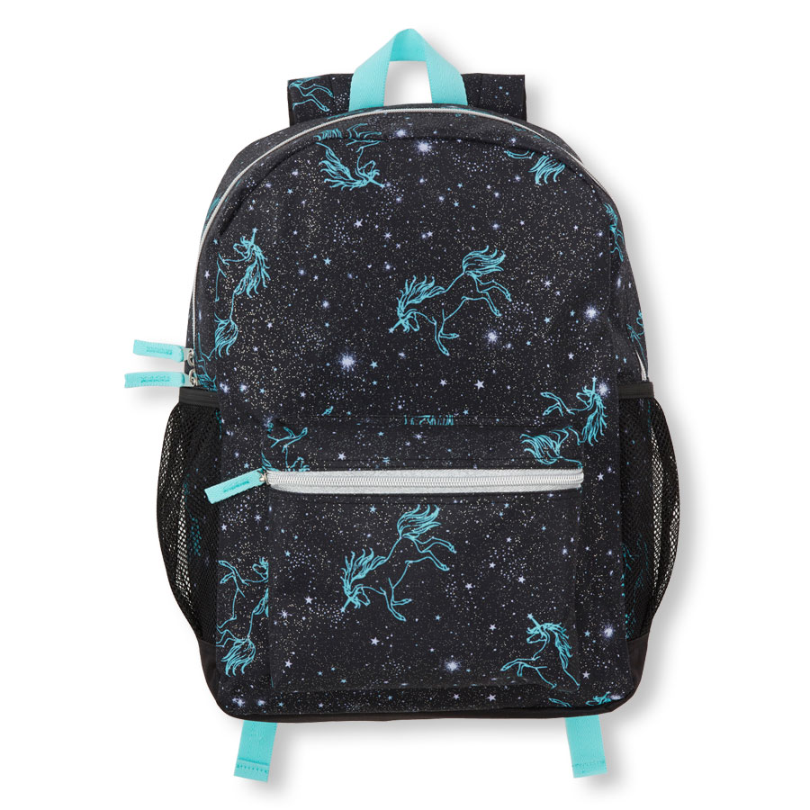 Girls Unicorn Constellation Print Backpack | The Children ...