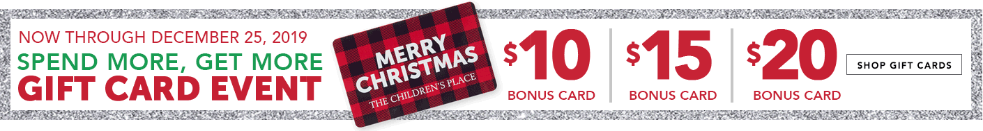 Shop Gift Card Banner