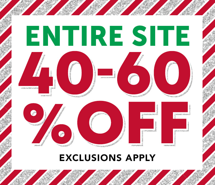 ENITRE SITE 50% OFF! ZERO EXCLUSIONS