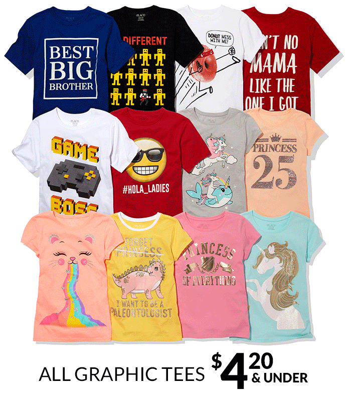 Graphic Tee Sale Banner