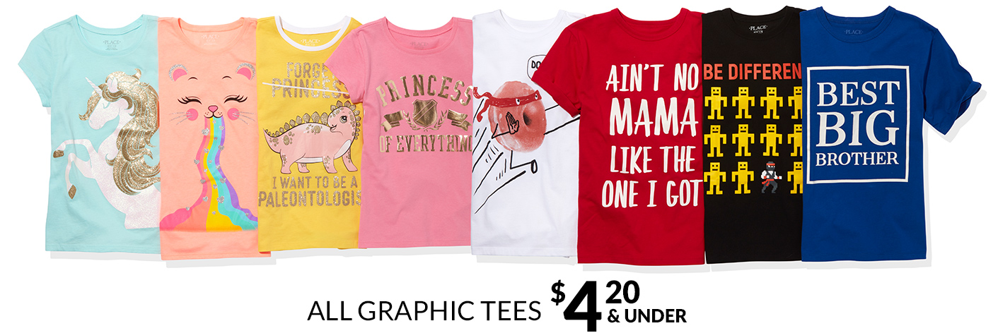 Graphic Tee Sale Banner