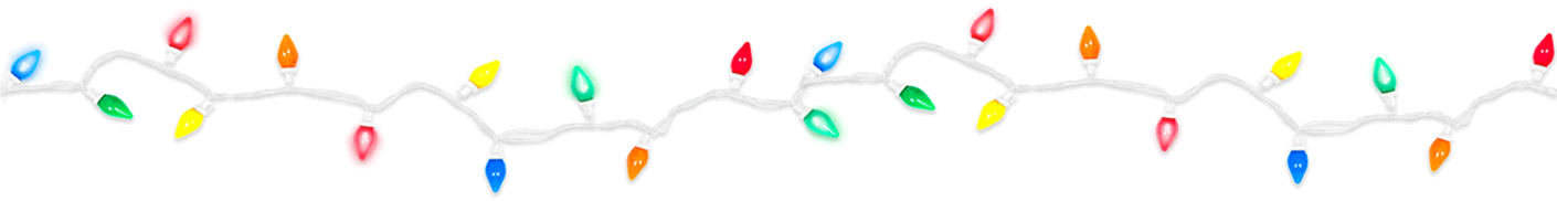 Holiday Lights Banner
