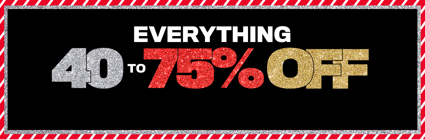 Entire Site 40-75% off