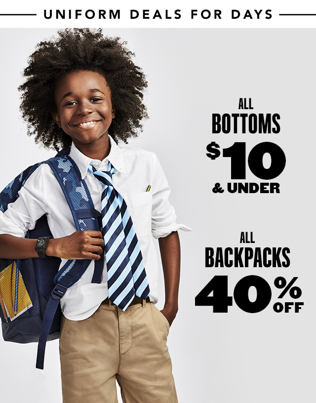 Uniforms $5.99 and up