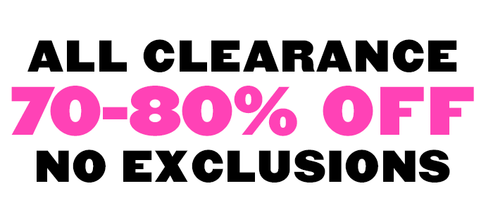 All Clearance 70% - 80% and Up Off.