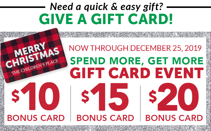 Shop Gift Card Banner