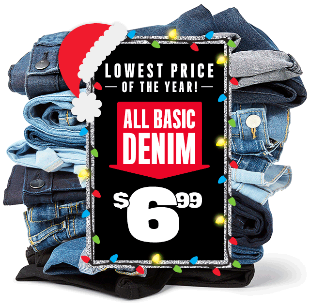 All Denim $6.99