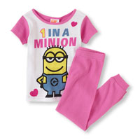 Despicable Me pj set