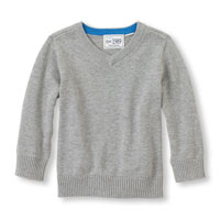 Long Sleeve V-Neck Sweater
