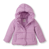 Shawl Collar Hooded Puffer Jacket